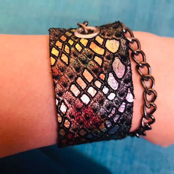 Jewelry - Rainbow mermaid wrap bracelet